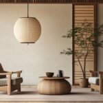 Intérieur de style Japandi