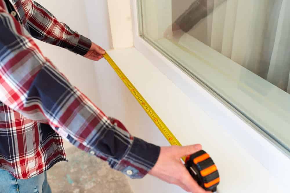 Bricoleur mesure taille fenetre