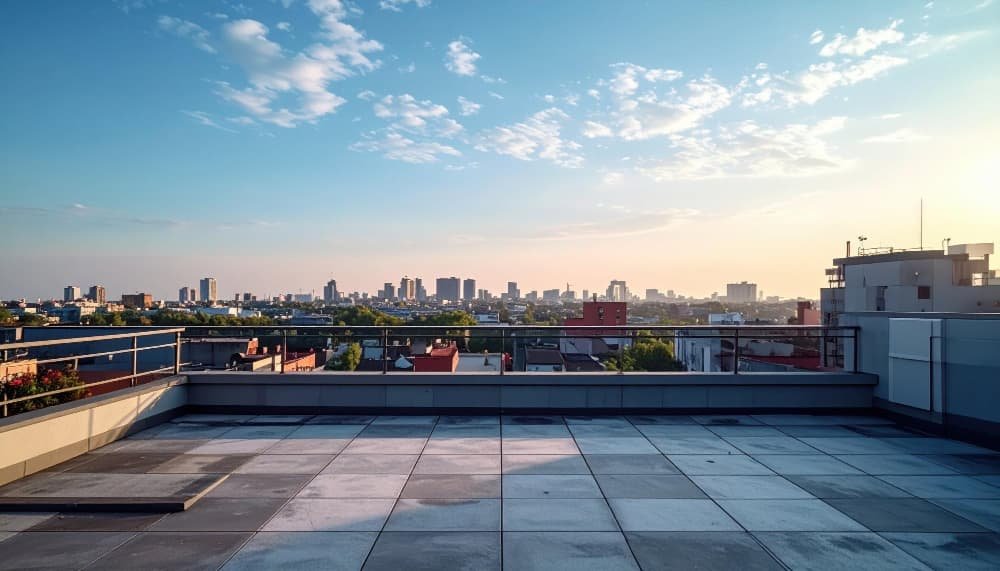 Immeuble toit terrasse